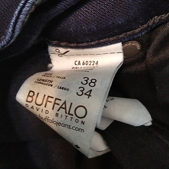 Buffalo David Bitton - Dark Washj Men's Straight Six Jeans - Picture 8 of 8